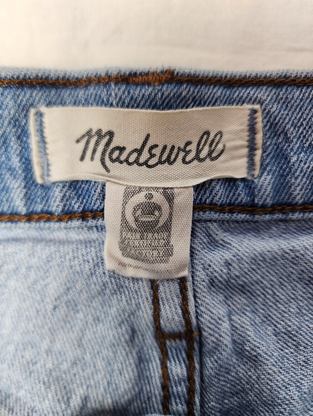Madewell Perfect Vintage Straight Leg Jeans Size 28 Summer 2023 - Picture 3 of 16